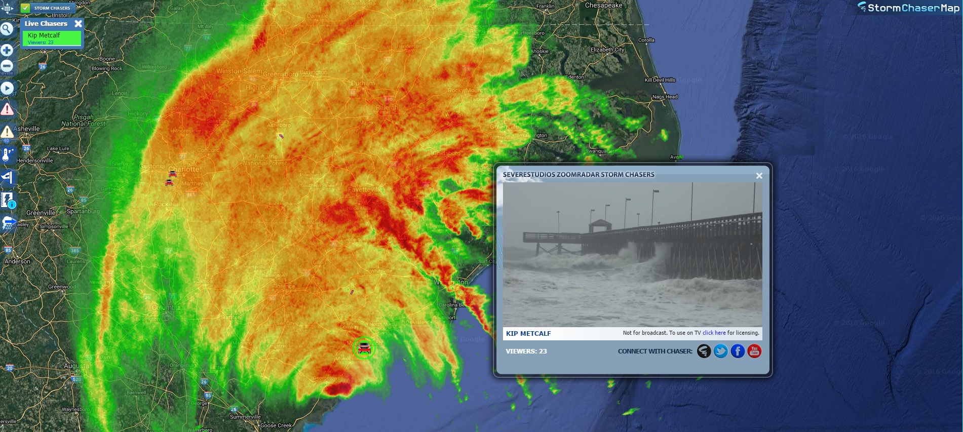 Live Hurricanes Doppler Radar Tracking | David Simchi-Levi